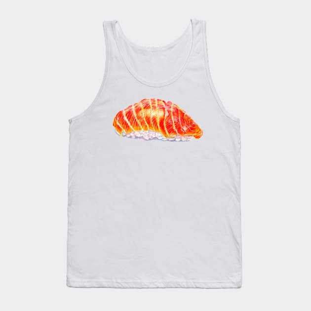 Sushi Drawing Tank Top by leiriin